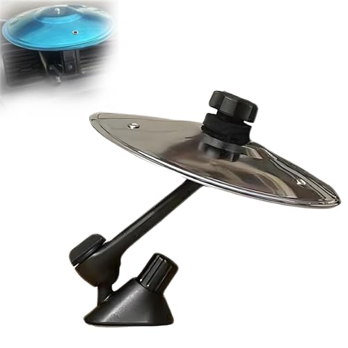 Car Crash Cymbal Air Vent Clip-On – Compact, Durable Mini Cymbal for Car Drums, Easy Installation, Fits All Vehicles, Makes Driving Fun for Music Lovers (1Pcs)