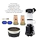 Fresh Roast Coffee Roaster Bundle, SR540, Glass Extension Tube, Coffee Bean Cooler, (2 Lbs) Sample Packs of Green Beans, (2-pack) Sample trays, Chaff Brush