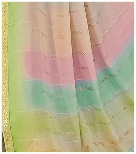 Laxmipati Sarees multi color silk saree – image 6
