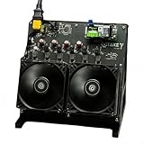 Bitcoin Home Miner Nerdqaxe++12TH/s 240W with Four Fans and Eight BM1370 ASIC Chips Dual-Fan Plug-and-Play 2.4G WiFi and Quiet for Crypto Machine Bitcoin Miner for Beginners
