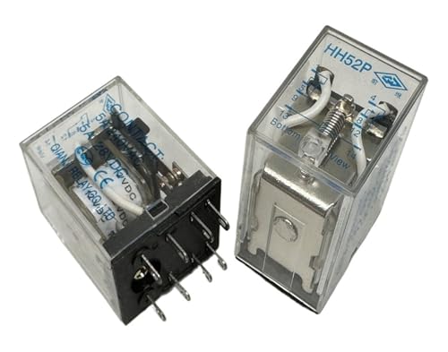 Image of ROUPWKWO 1 x HH52P 12V DC 8 Pin 5A Relay (13F, 2C, 5A, 12V) 8 Pin