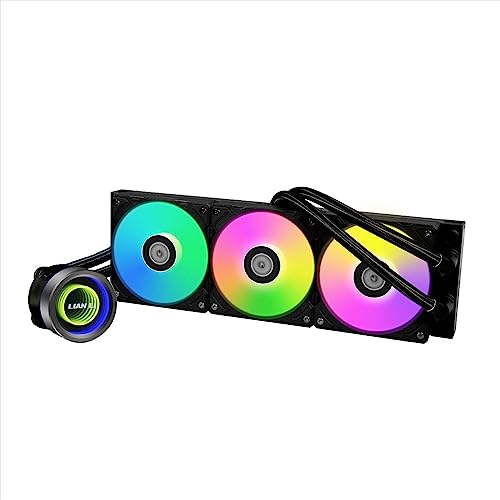 Image of LIANLI Water Cooling Kit Galahad Series Galahad II Trinity 360 Black 27mm Thick Radiator with ARGB Fan