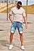 GINGTTO Men's Denim Shorts Fashion Jean Shorts for Men Blue 34