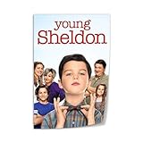 Generic Movie Young Sheldon Cover Poster (4) Wall Poster Art Canvas Printing Gift Office Bedroom Aesthetic Poster 12x18inch(30x45cm) Unframe-style