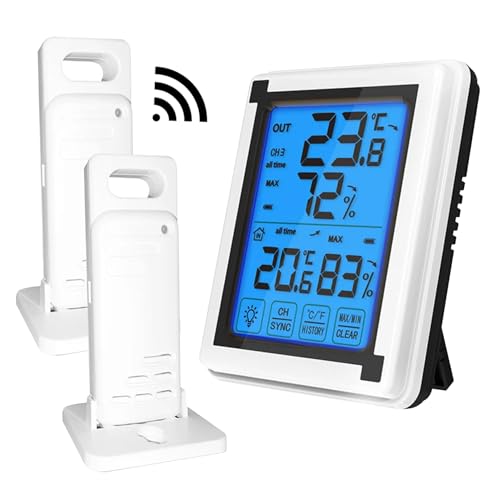 Station météo sans fil thermomètre intérieur pour la maison