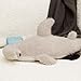 The Petting Zoo Hammerhead Shark Stuffed Animal Plushie, Gifts for Kids, Fuzzlez Sealife Animals, Gray Shark Plush Toy 17 Inches
