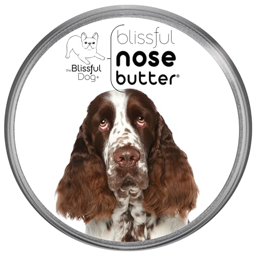 Image of The Blissful Dog Springer Spaniel Nose Butter, Versatile Dog Nose Balm for Dry Nose, Handcrafted Nose Moisturizer, Easy-to-Apply Dog Essentials, Unscented, 1 oz.