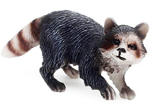 Forest Animal Figures Cake Toppers, Woodland Creatures Toy Figurines Set (5pcs Forest Animals) - Thumbnail 2