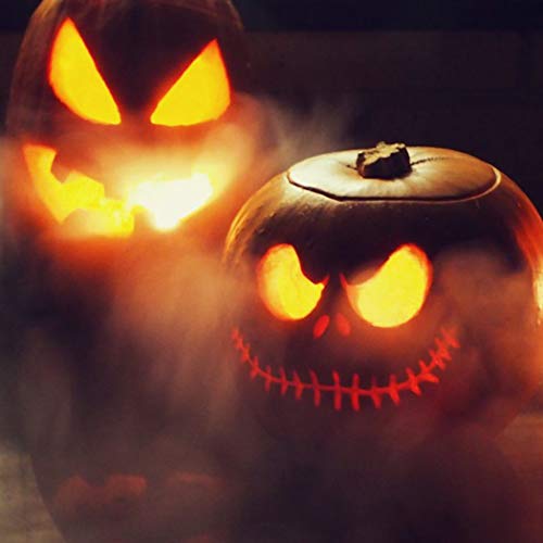 PULACO Mist Maker, 12 LED Mister Fogger Water Fountain Pond Fog Machine Atomizer Air Humidifier, Indoor Fountain Mister Foggers Perfect for Halloween by PULACO - Used condition - Image 6