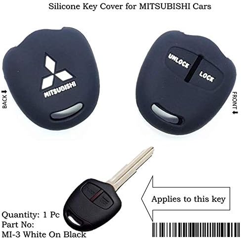 True Vision New Silicon Key for Mitsubishi Pajero/Pajero Sports/Cedia Remote Key