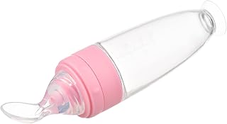 Go Go Squeez Pouch, Baby Pouch Spoon Adjunto Olababy Spoon con Baby Adjunto P Soldades Reutilizables para Niños Pequeños para el Accesorio de la Cuchara de la Bolsa del bebé