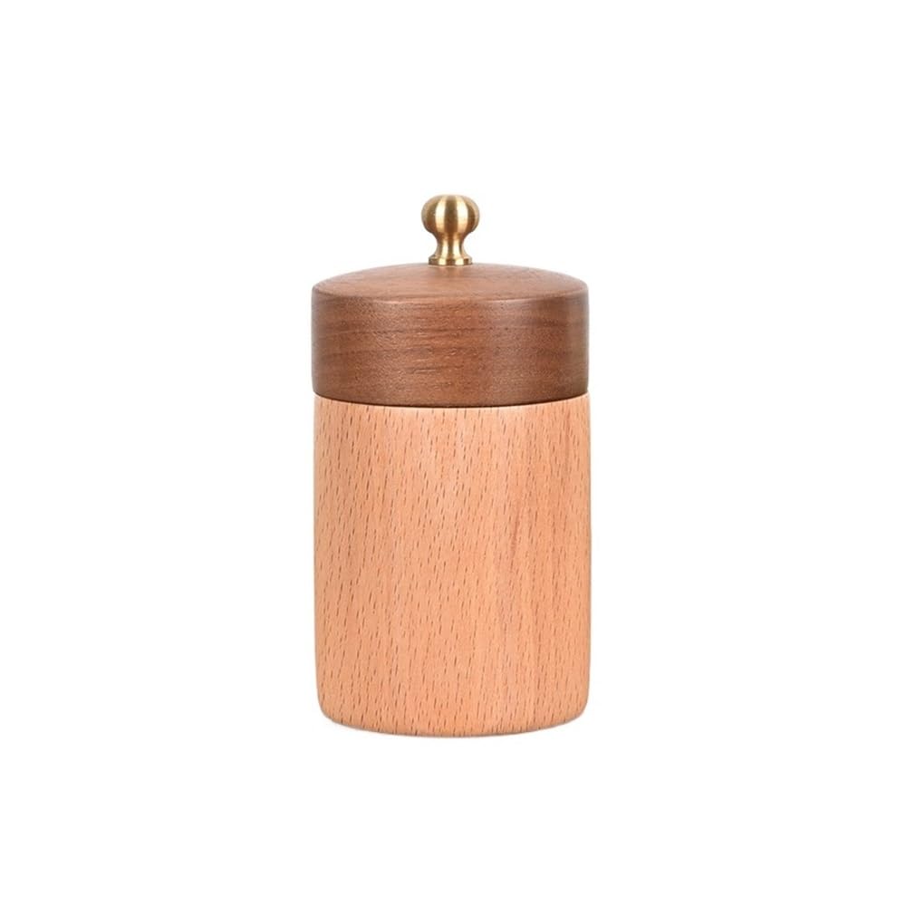 AYCDL Toothpick Dispenser Solid Wood Dental Floss Box With Lid Storage Box Toothpick Box Cotton Swab Jar Home Toothpicks For Appetizers