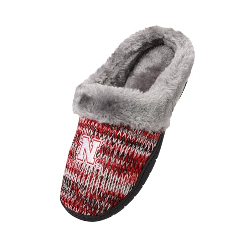 Image of FOCO Womens NHL Team Logo Peak Slide Slippers
