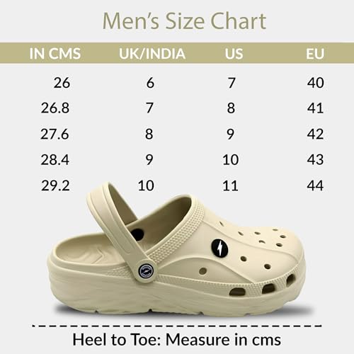 Image of BRUTON Extra Soft Men's Classic Casual Sandals /Clogs Adjustable Back Strap | Lightweight | Stylish & Non-Slip | Waterproof & Everyday Mules for Men & Boys