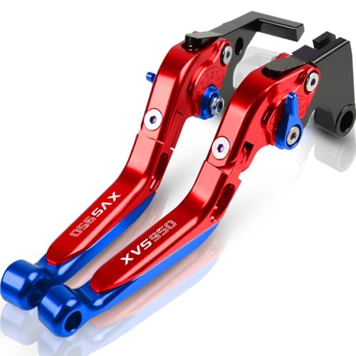 Levier d'embrayage extensible et réglable pour optimiser le freinage XVS950