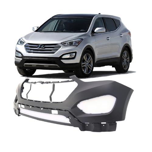 Image of FitParts For Hyundai Santa Fe 2013-2016 Front Upper Bumper Cover | Ready to Paint, OEM 86511B8000, HY1000199