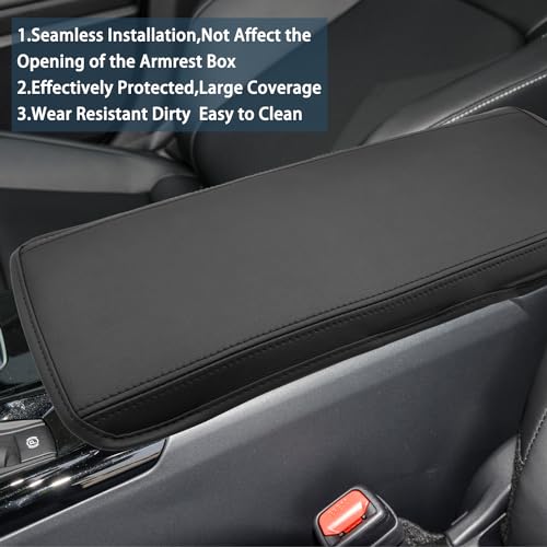 Ruiya 2026 Camry Armrest Cover for 2026 Toyota Camry Accessories Soft Comfy Center Console Lid Cover Compatible with 2025 2026 Toyota Camry LE/SE/XLE/XSE/TRD by Ruiya - Used condition - Image 3