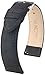Produktbild HIRSCH Uhren-Armband Osiris Nubuk L - Uhr-Band aus naturbelassenem Kalbs-Leder - Schwarz - 20 mm