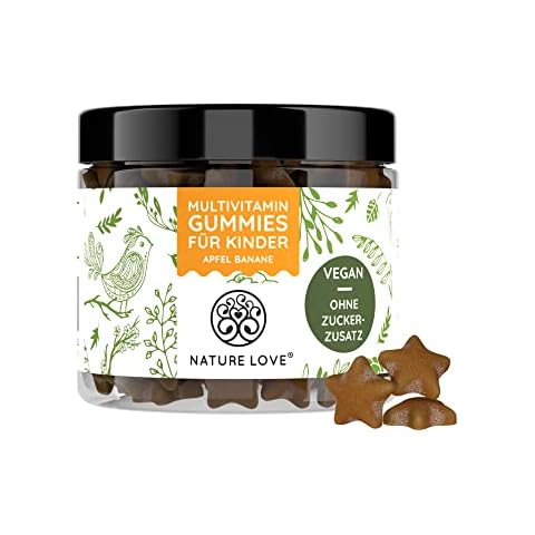 NATURE LOVE® Multivitamin Gummies Kids - 120 Stück - ohne Zuckerzusatz Cover