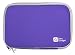 DURAGADGET Purple Water & Shock Resistant Soft Case with Dual Zips for Sylvania 9-Inch Swivel Screen DVD/CD/MP3 Portable DVD Player