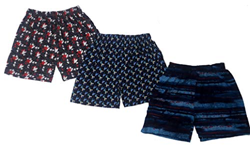 Image of Boys Pure Cotton Printed Shorts /Boxers(Pack of 1)