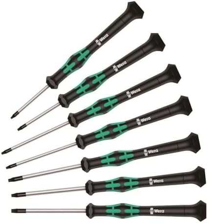 Wera 2067/7 Kraftform Micro Torx HF Precision Screwdriver Set image 2