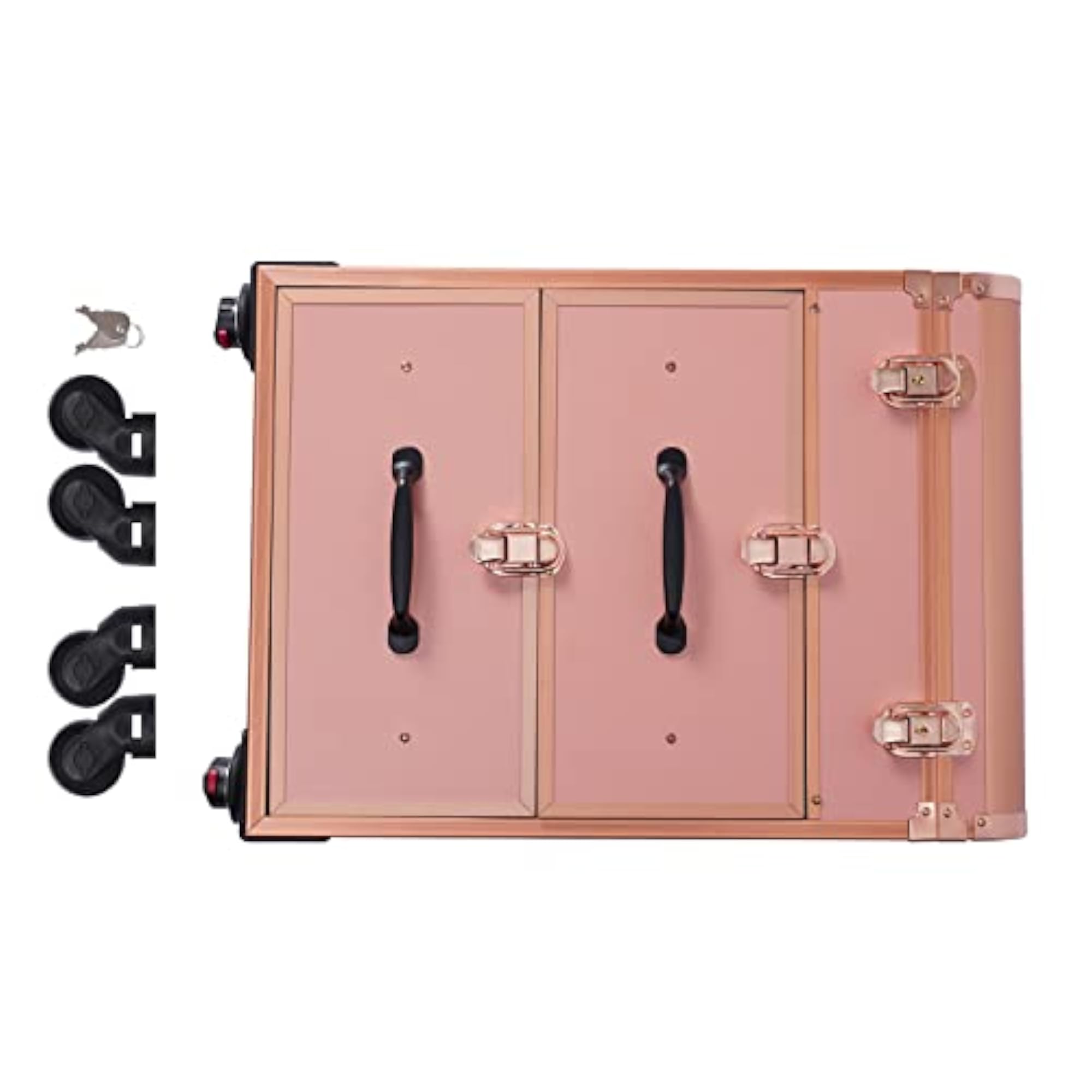 Travel Makeup Case Rolling Organizer
