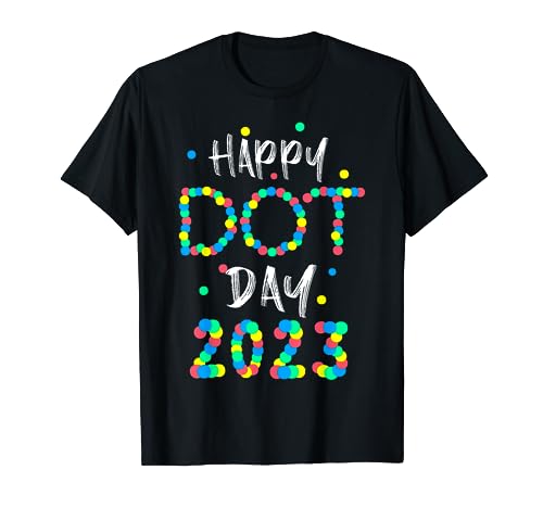 Happy International Dot Day 2023 Polka Dot Kids Toddler Boys T-Shirt