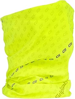 GripGrab Unisex Headglove Hi-vis Neck Warmer, Yellow Hi-vis, Onesize 54-63 cm 21-25 inch head circumference UK