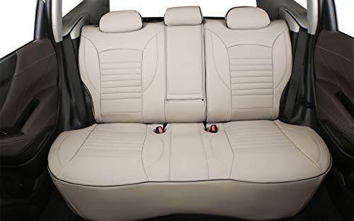 EKR Custom Fit CX5 Car Seat Covers for Select Mazda CX-5 Touring,Grand Touring 2013 2014 2015 2016 - Leatherette (Beige) by EKR - Used condition - Image 3