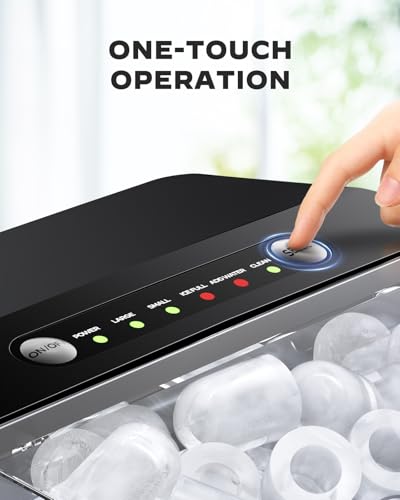 Fabricadora de Hielo Compacta de Mesa Totnz TZIM135B3 miniatura 3
