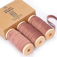 Vitalizart Grün & Rosa Serie Satinband für Handwerk 0,95 cm x 45,7 m (5