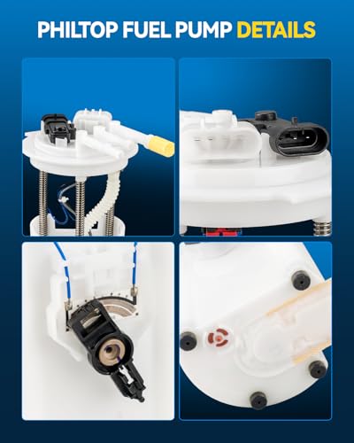 Image of PHILTOP Electric Fuel Pump Assembly FG0345, P74989M, SP61161M