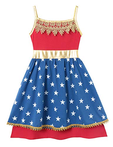 Cotton Baby Girl Clothes Summer Little Princess Toddler Kids Party Tutu Dresses (C15 Size 2)