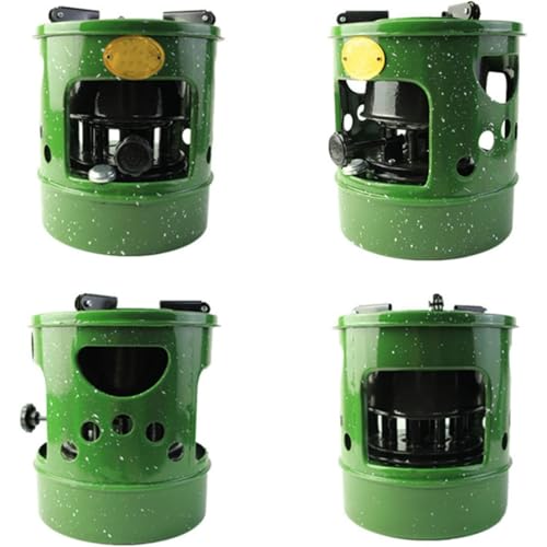 Calentador de estufa de queroseno para exteriores, quemador de parafina portátil para camping y uso doméstico, ideal para 2-3 personas