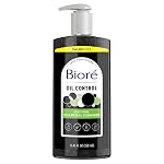 Biore Deep Pore Charcoal Face Wash, Daily Facial Cleanser for Dirt & Makeup Removal, for Oily Skin, Value Size, 11.45 fl oz