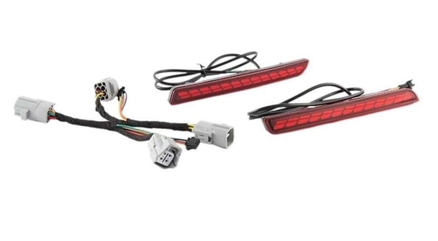 Feux arrière moto clignotant LED 12V et feu stop de pare-chocs arrière
