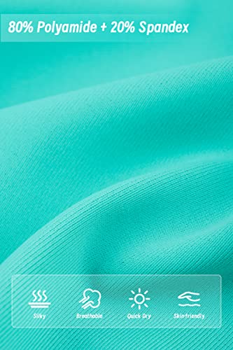 Resinta Pacote com 4 shorts de corrida ativos para meninas e crianças pequenas de secagem rápida par