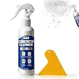 AllisWay Detergente per Cemento, Cement Remover, Smacchiatore per Cemento,Rimuove Efficacemente i Residui di Cemento, Adatto per Piastrelle, Vetro, Pavimenti e Carrozzerie di Auto, 250 ml