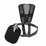 セフティー3(Safety-3) 刈払機用防振肩掛けバンド ダブルワイド エアークッションPRO-W 緊急時脱着機能付 KB-49