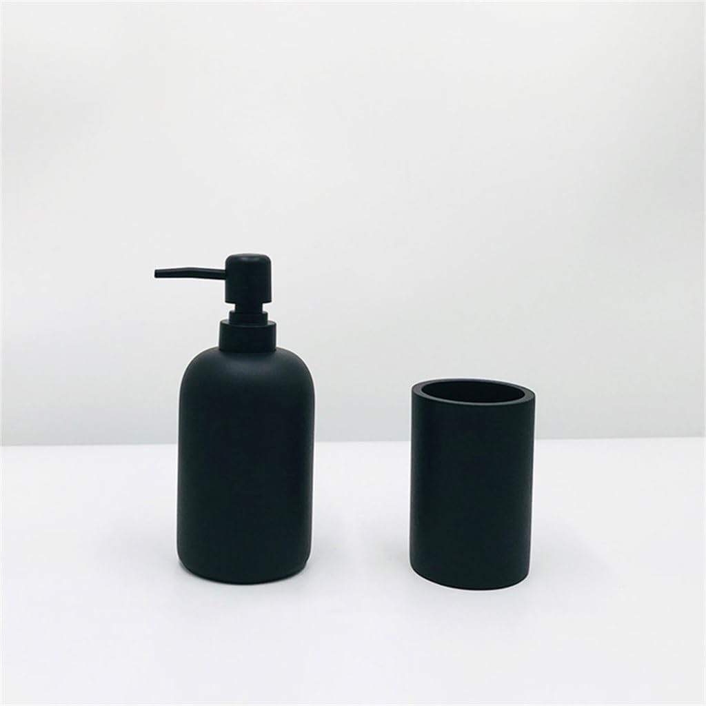 Resin Bathroom Set Matte Finishing Accessories Furnishing Hotel Toiletries Kit Decoration