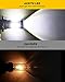 AUXITO H8 H11 H16 LED Fog Light Bulbs High Power 1800 Lumens 6500K Xenon White Replace for Fog Light or DRL,Pack of 2