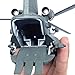 DBEIXIWEI 1:72 US Army MH-47G 160th SOAR Night Stalkers Chinook Helicopter Model Alloy High-Simulated Fighting Airplane Aircraft