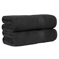 Amazon Basics Badetuch, 100% Baumwolle, Farbecht, Saugfähig, 140cm x 70cm, 2er-Pack – Ansicht 7