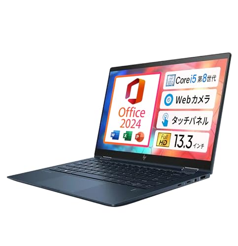 �yWin11�AMS Office 2024 H&B�zHP Elite Dragonfly / 13.3�C���` 2in1 �^�b�`�p�l���Ή� �m�[�g�p�\�R��/CPU: Core i5 8265U / ������: 8GB / SSD: 256GB / �𑜓x:�t��