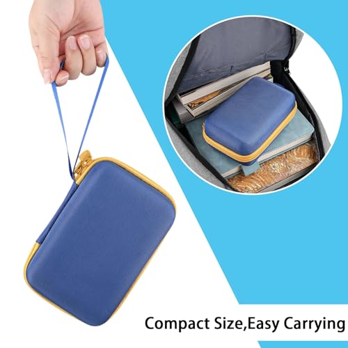 Aenllosi Hart Tasche Kompatibel mit UNO Kartenspiel, Hülle Gehäuse für Game Kartenspiel für die Familie, Blau (Nur Tasche)