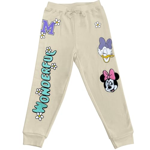 Image of Disney Girls Minnie Mouse Clothing Set - Minnie Mouse and Daisy Duck Sweatshirt and Jogger - 2-Piece Outfit Set - Sizes 4-10
