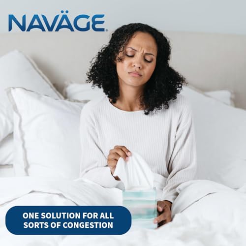 Navage Deluxe Bundle Nasal Irrigation System - Saline Nasal Rinse Kit with 1 Nose Cleaner, 20 Salt Pods, Sky Blue Travel Bag and 1 Countertop Caddy.... - Thumbnail 5