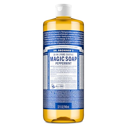 Dr. Bronner s Peppermint 946 ml (mydło)