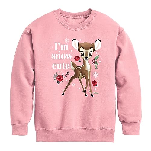 Disney Bambi - Christmas - I'm Snow Cute Roses - Toddler & Youth Long Sleeve Graphic T-Shirt